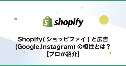 Shopify(ショッピファイ)で広告(Google,Instagram)を出す方法【プロが紹介】
